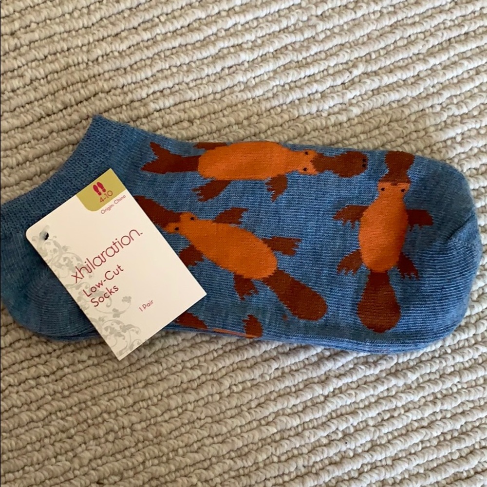 Platypus Socks (new- 5 pairs available)